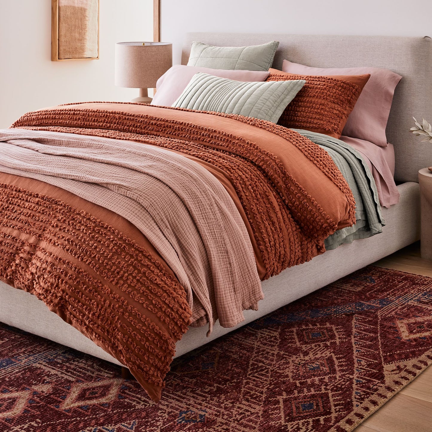 Muslin Gauze Throw Blanket - Light Grey
