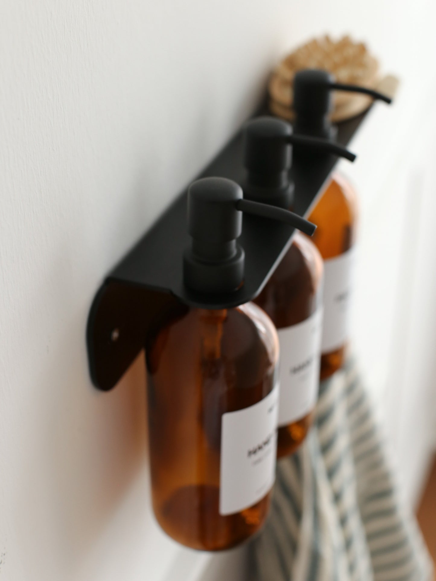 Floating Shelf with Hook - Double