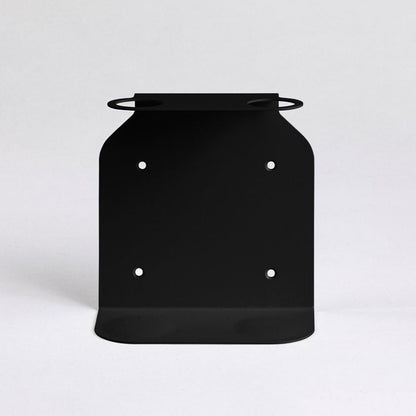 Black Holder with Matte Black Soap Dispensers (Full Set)