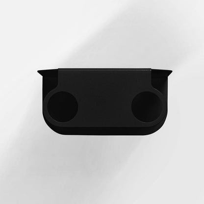 Black Holder with Matte Black Soap Dispensers (Full Set)