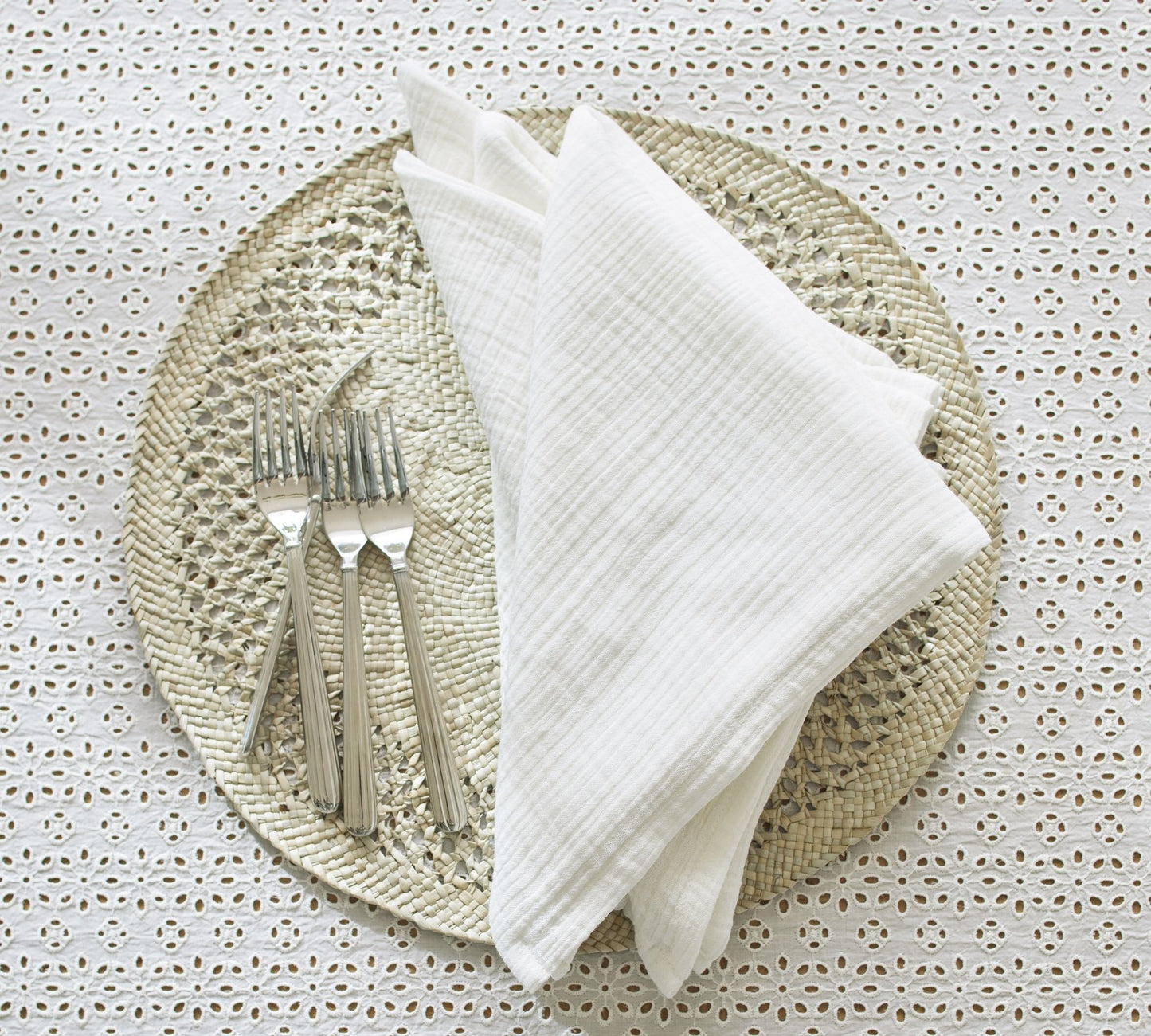 Gauze Organic Cotton Napkin Sets