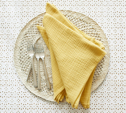 Gauze Organic Cotton Napkin Sets