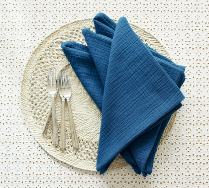 Gauze Organic Cotton Napkin Sets