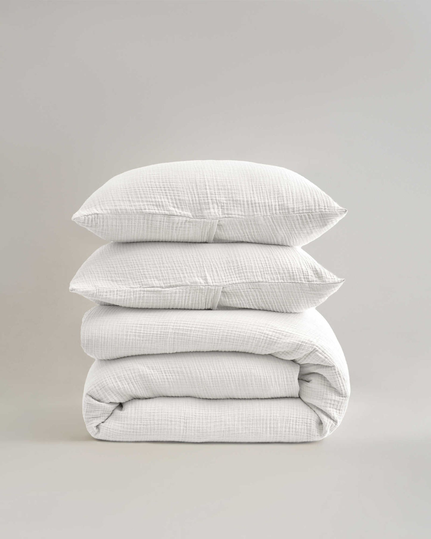 Organic Gauze Cotton Duvet Cover Set