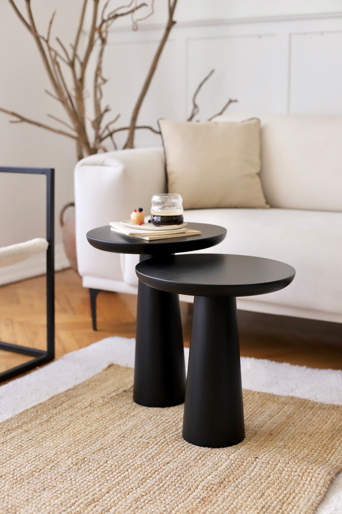 Nesting Coffee Table - Black