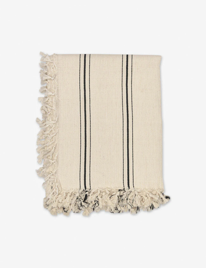 Farmhouse Organic Turkish Cotton Throw Bed Blanket