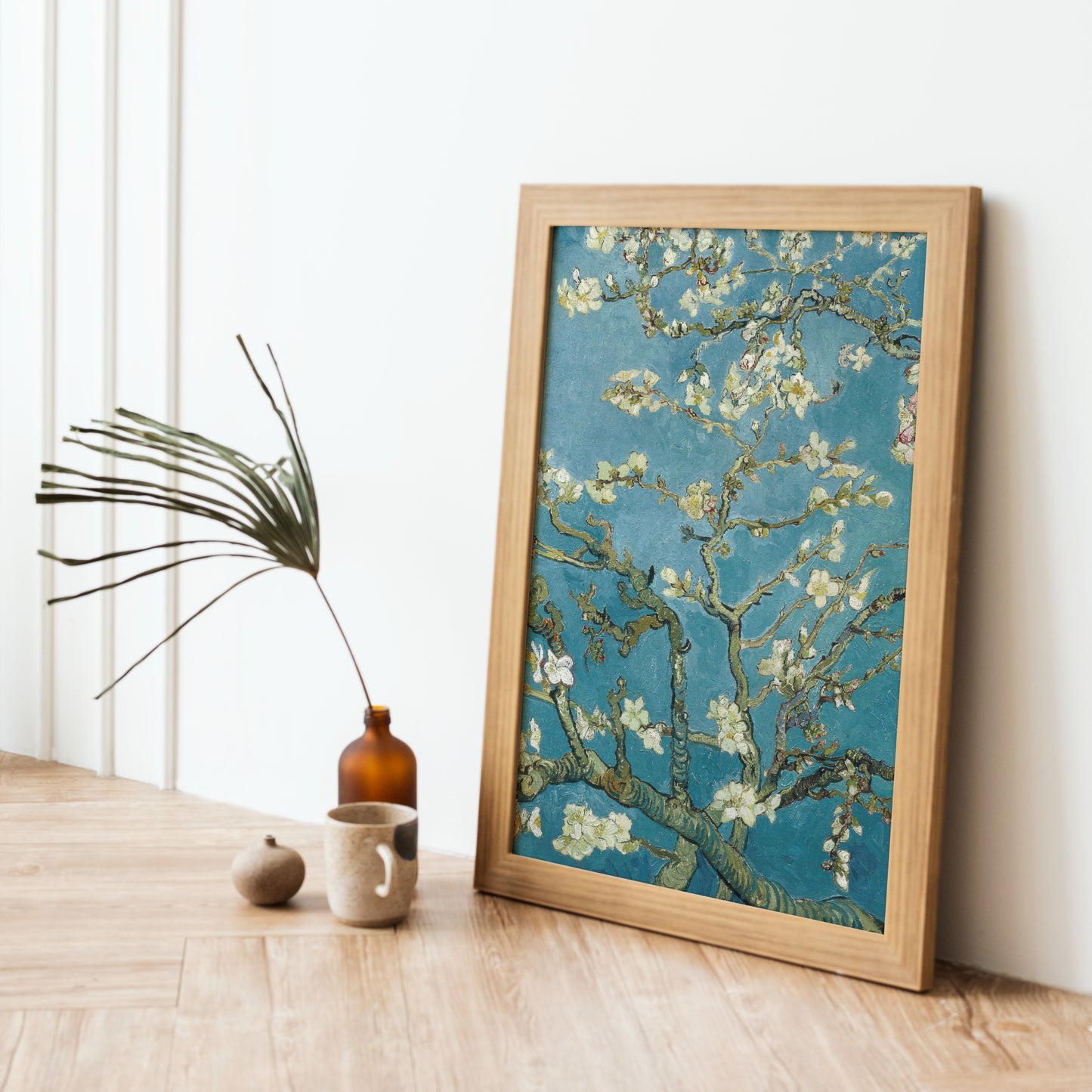 Blue Landscape Printed Poster