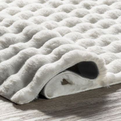 Plush Cloud Washable Area Rug - Dark Grey