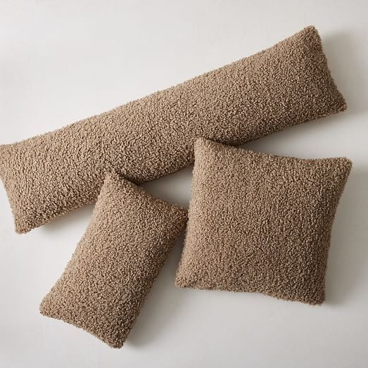 Boucle Extra Long Teddy Pillow Cover