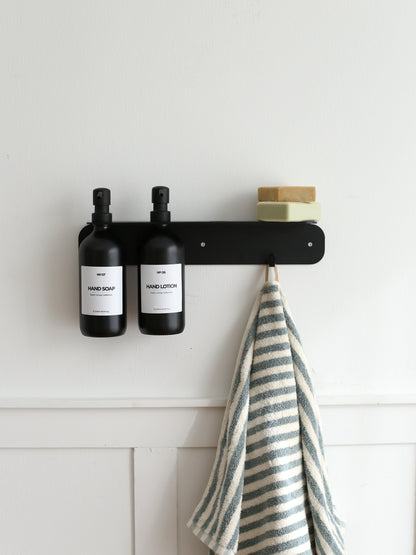 Floating Shelf with Hook - Double