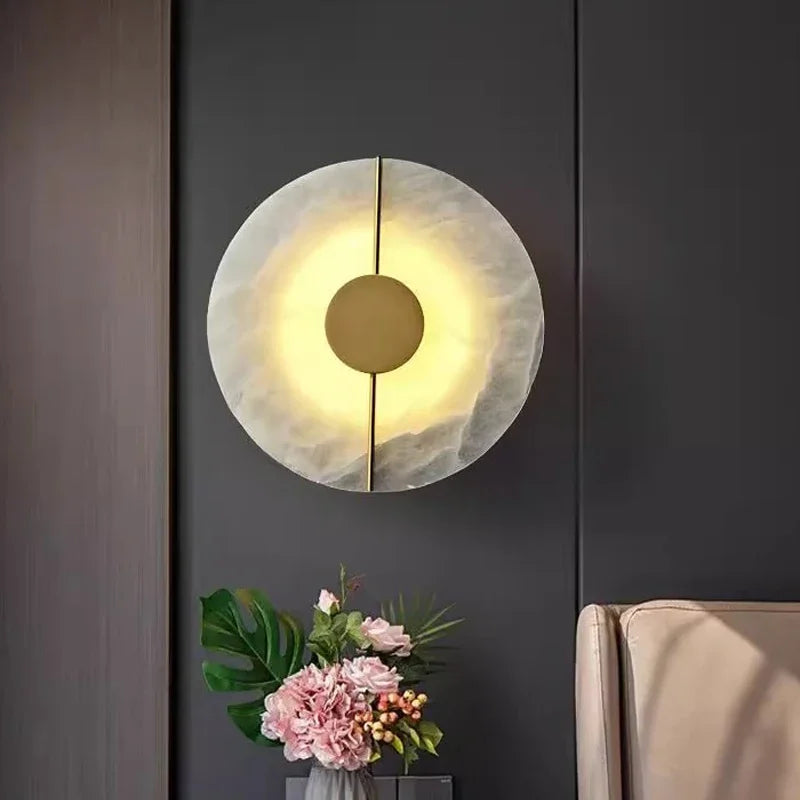 Marble Stone Wall Lamp