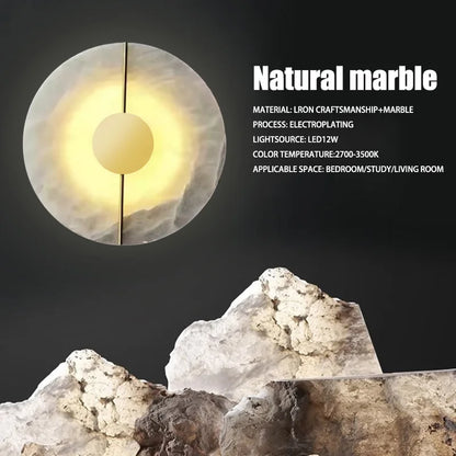 Marble Stone Wall Lamp