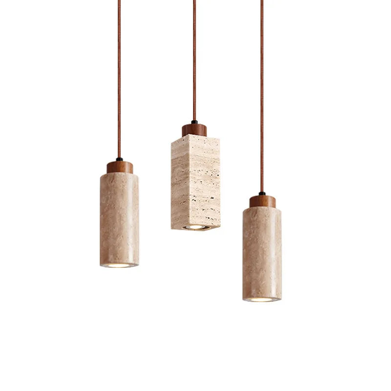 Travertine Pendant Light