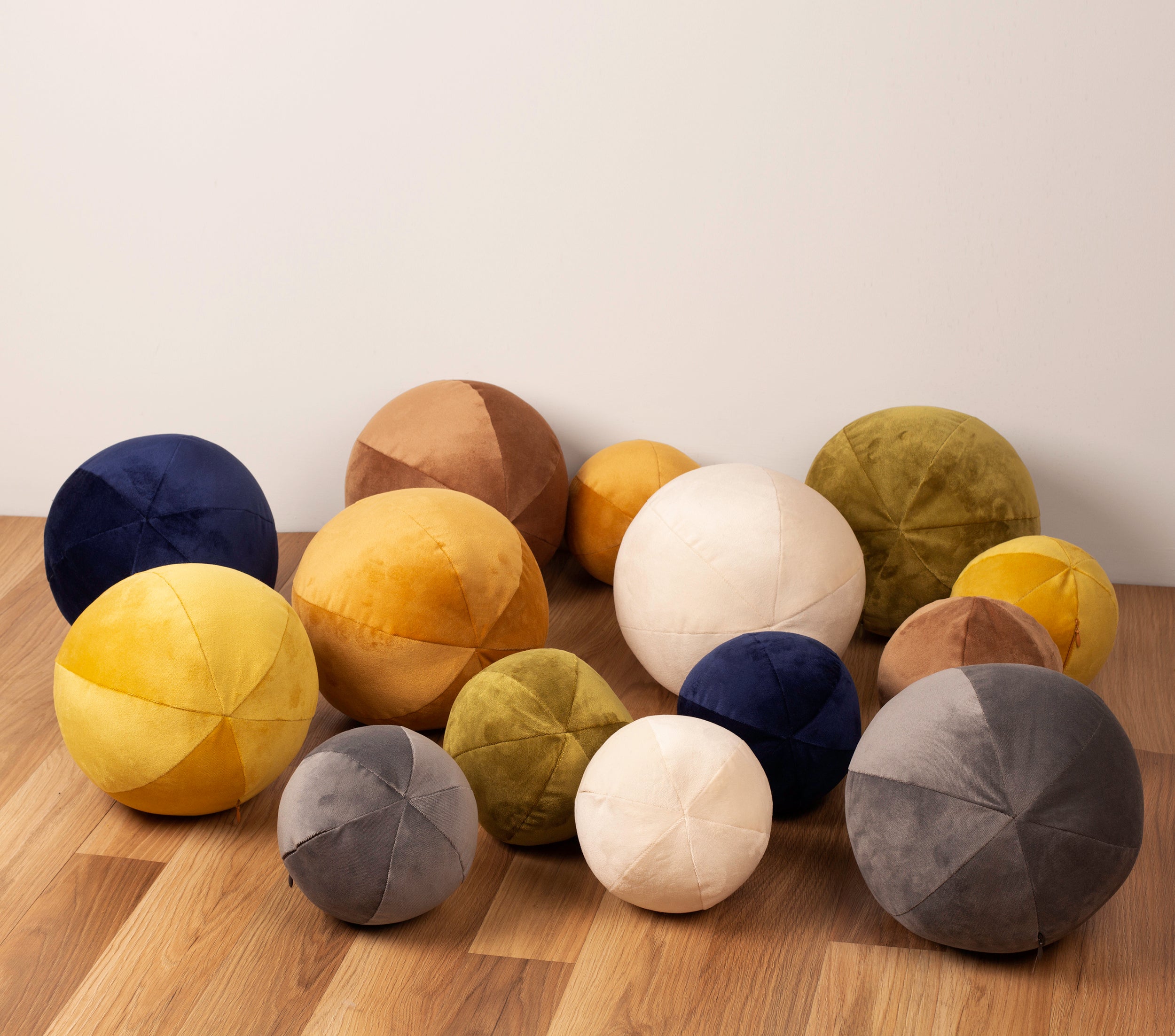 Velvet hot sale ball pillow