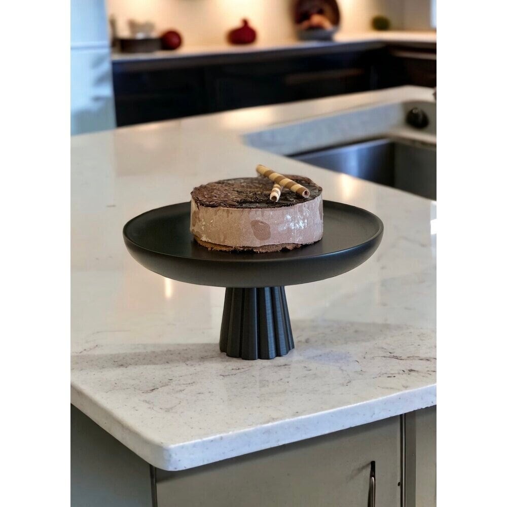 Wooden Cake Stand, Wedding Serving Cake Stand - Natural