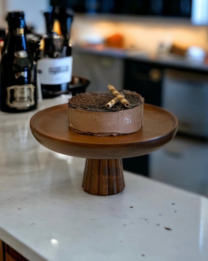 Wooden Cake Stand, Wedding Serving Cake Stand