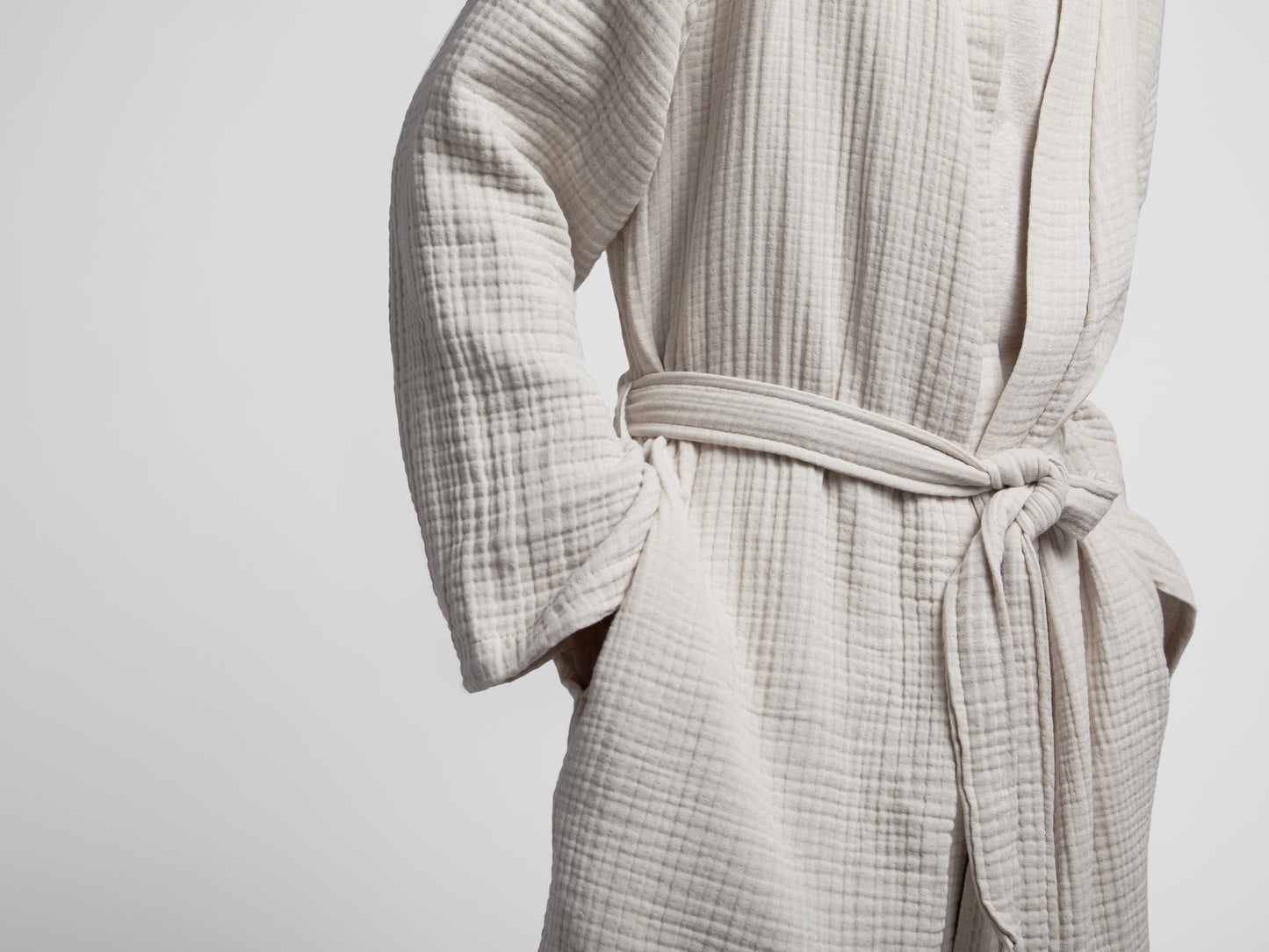 Organic Gauze Cotton Robe