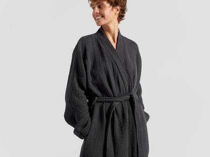 Organic Gauze Cotton Robe