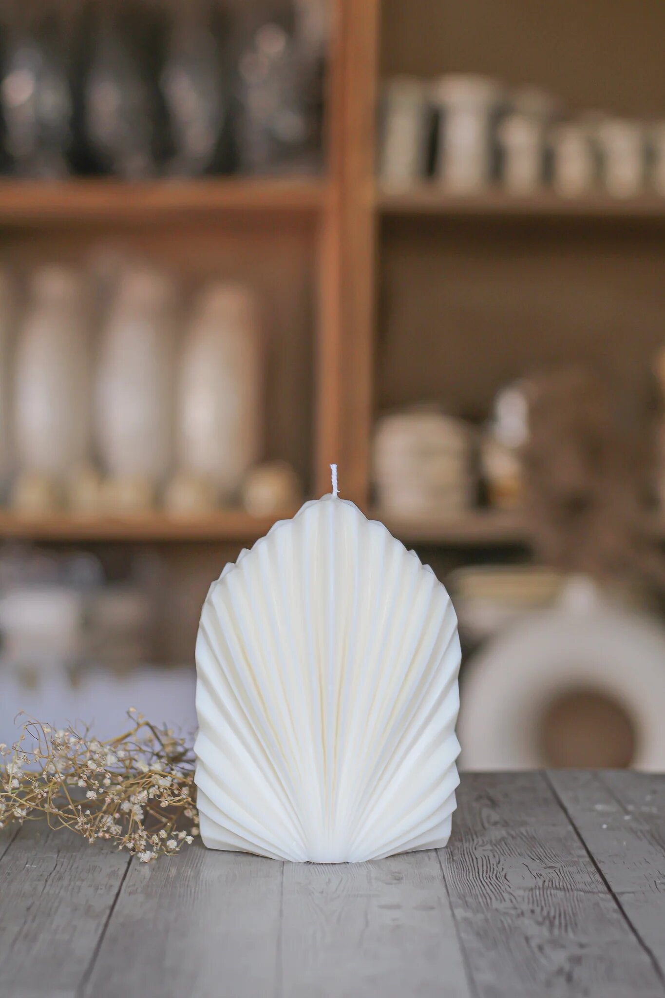 Palm Leaf Candle